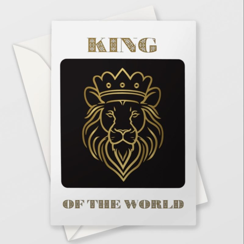 King of the World Card