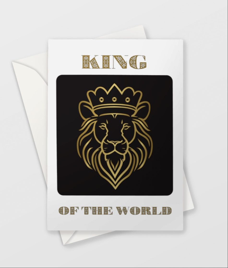King of the World Card