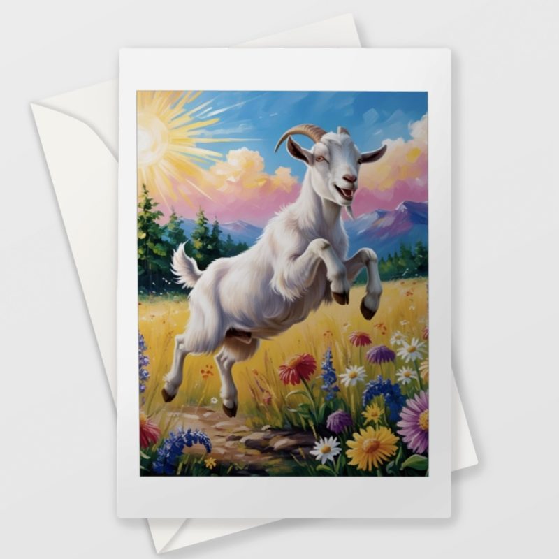 Goat Card