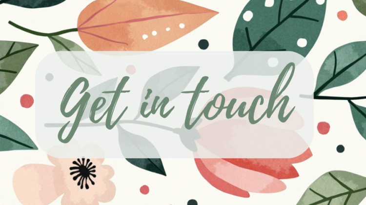 Get in touch banner