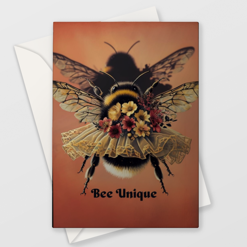 Bee Unique Card