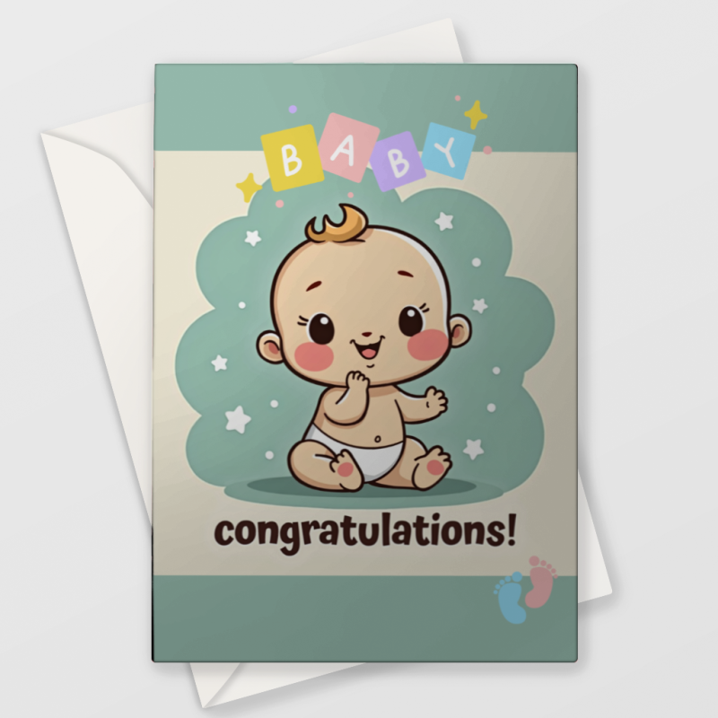 Baby Congratulations Card
