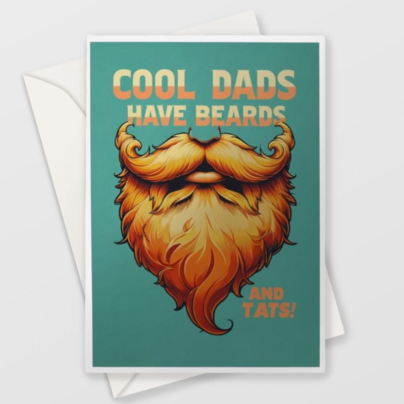 Beard Dads Father's Day Card