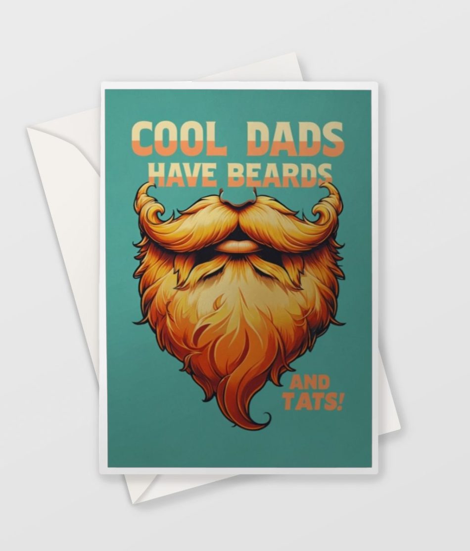 Beard Dads Father's Day Card