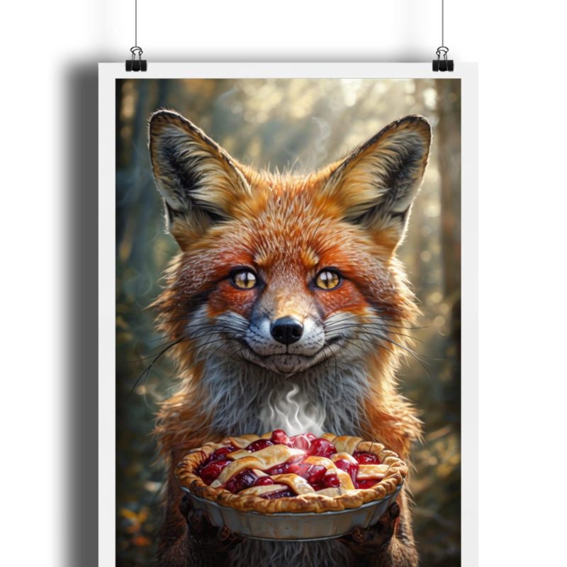 Fox Cherry Pie Poster