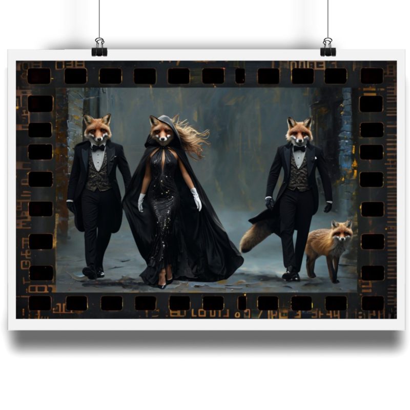 Foxy Underworld Poster