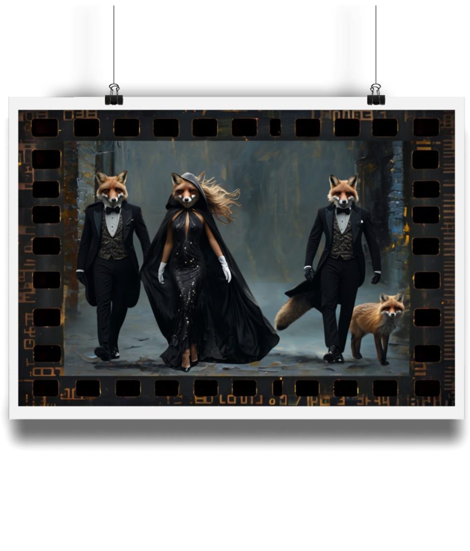 Foxy Underworld Poster
