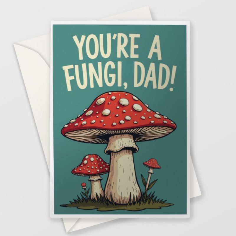 Fungi Father's Day Card