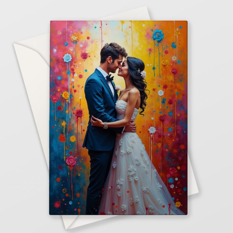 Bright Wedding Card