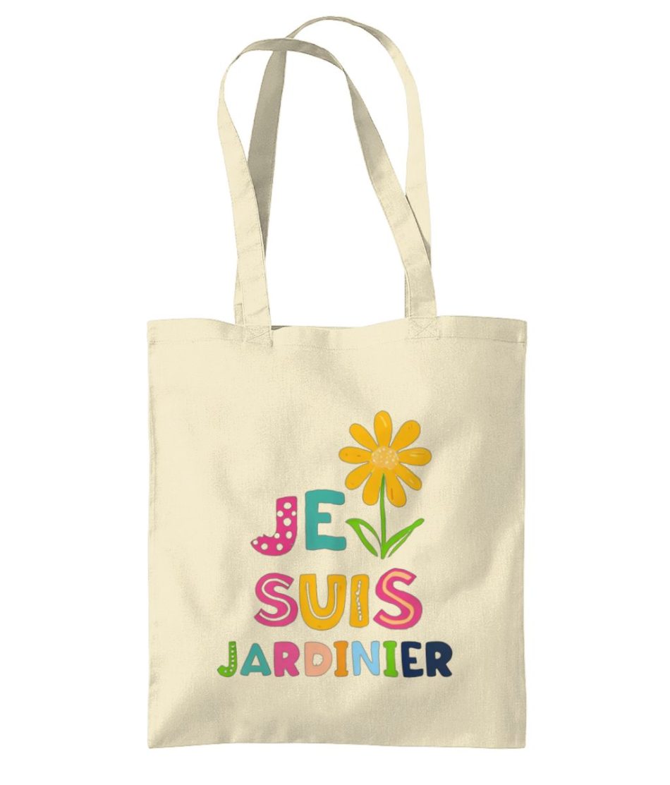 Je Suis Jardinier Tote Bag