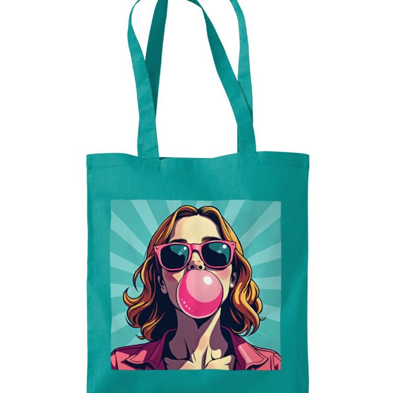 Pink Bubblegum Tote Bag