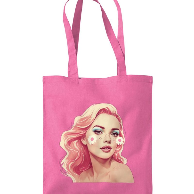 Pink Hair, Don't Care Tote Bag