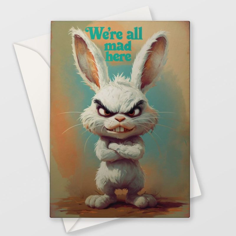 Mad Bunny Card