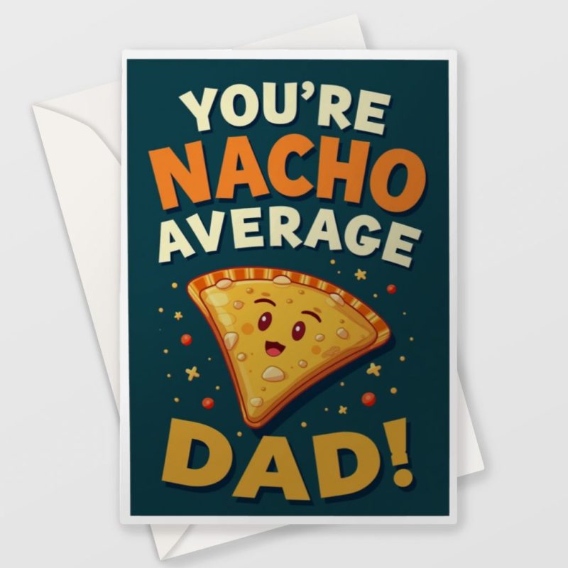 Nacho Father's Day Card