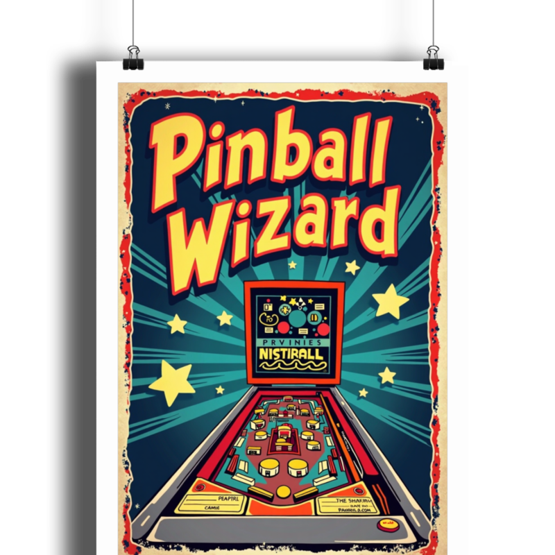 Pinball Poster