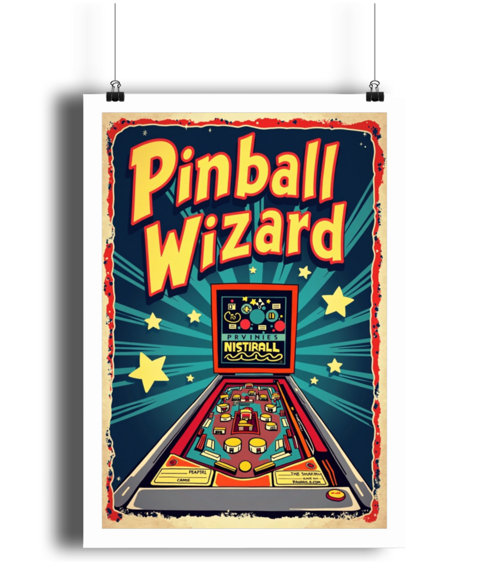 Pinball Poster
